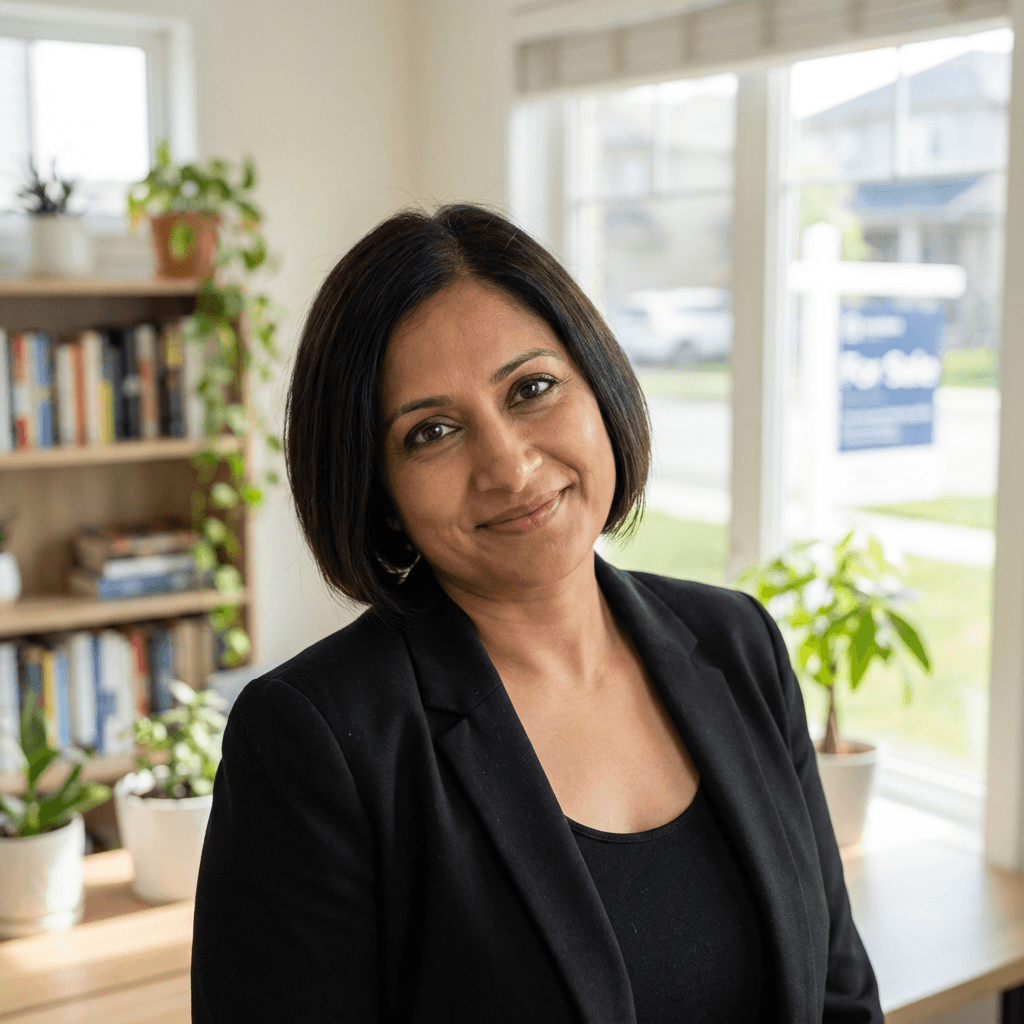Portrait of Ayesha Rahman, COO of a logistics group